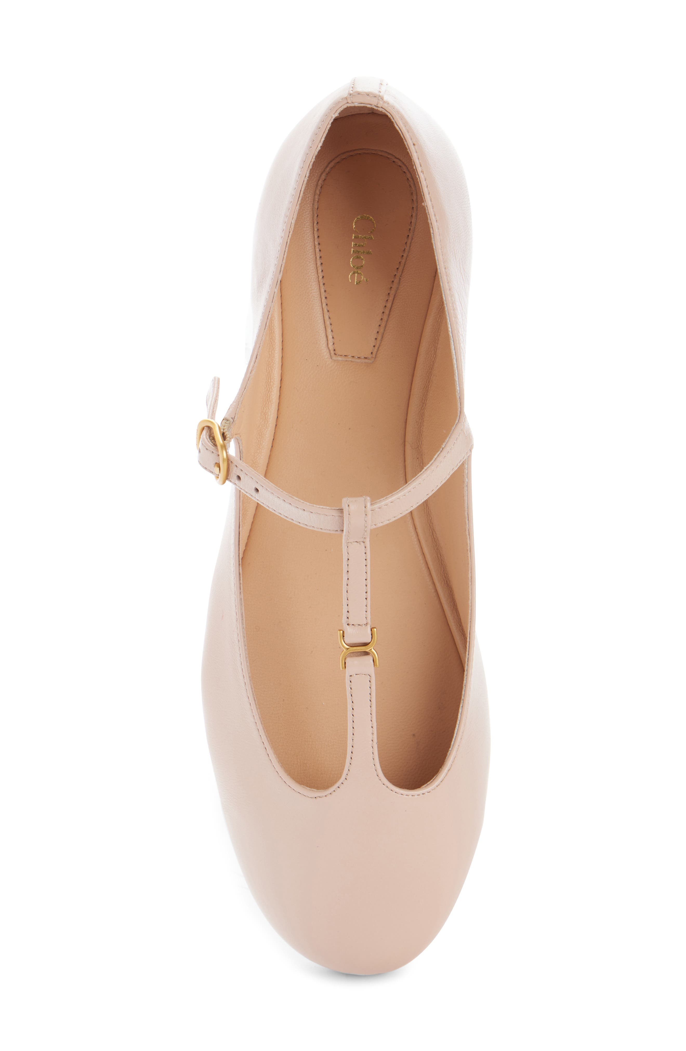 Chloé Marcie Mary Jane Flat in Blush Pink at Nordstrom - 4