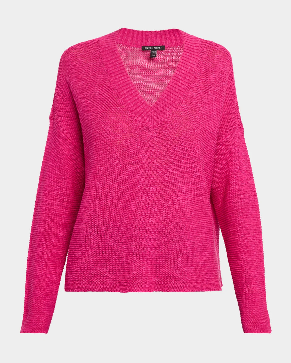 Organic Linen-Organic Cotton Knit Sweater - 1