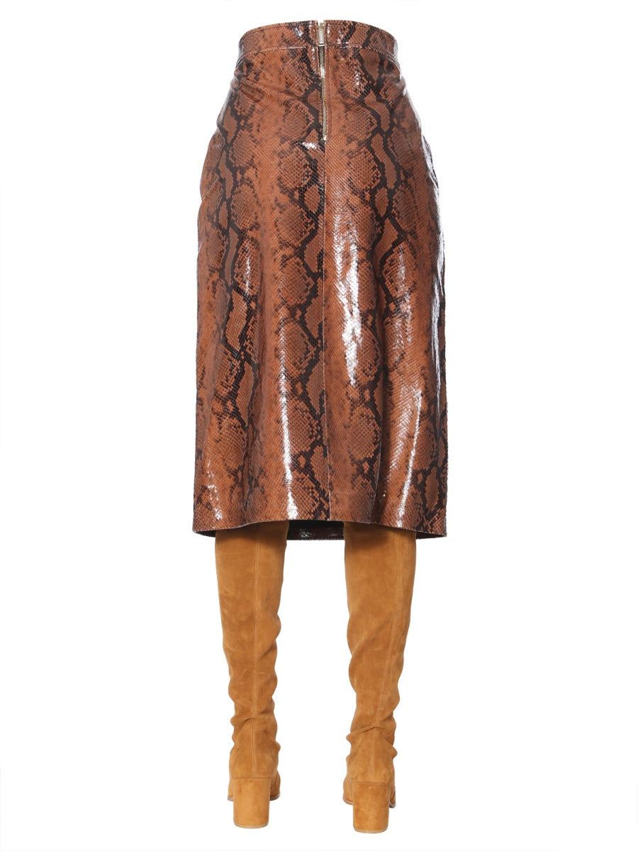 Dsquared Women Python Print Skirt - 4