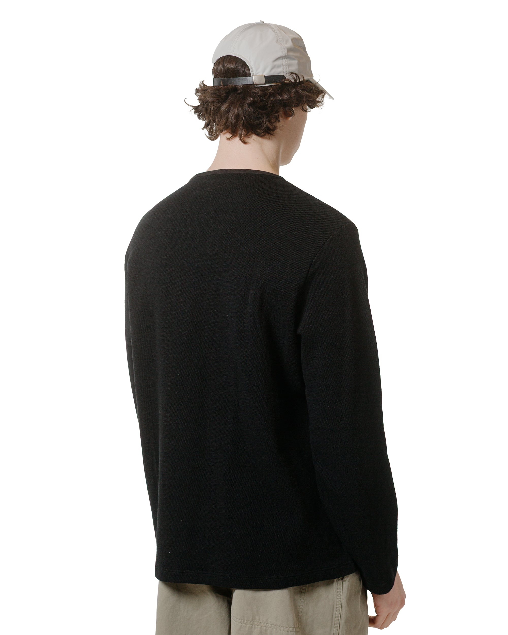 Double Knit Sweater Black - 3