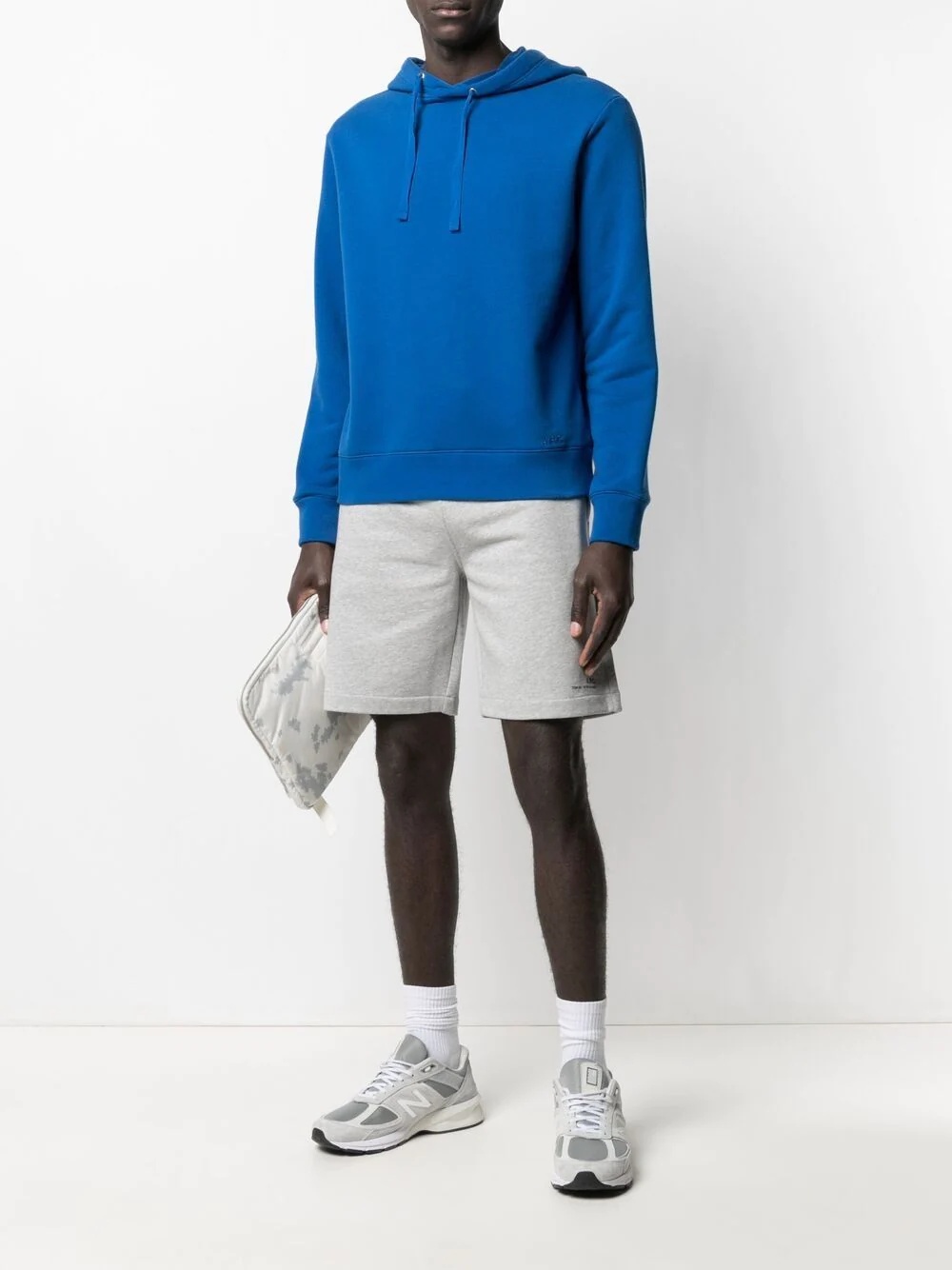 logo-print track shorts - 2