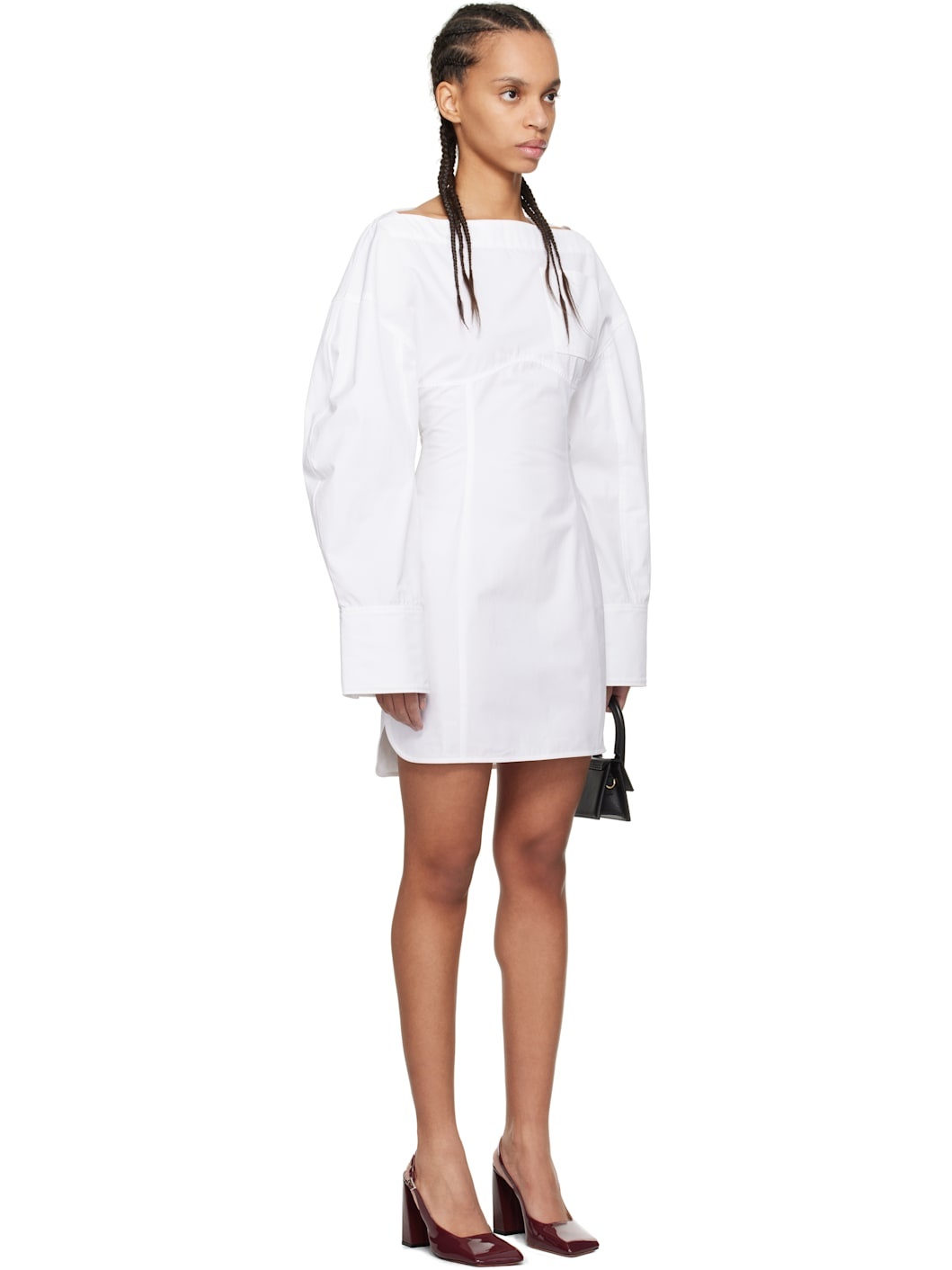 White La Casa 'The Casaco shirt dress' Minidress - 2