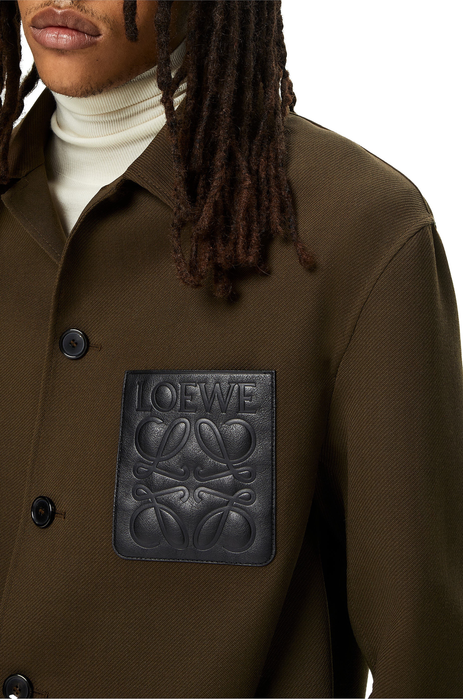 Workwear jacket in wool - 5