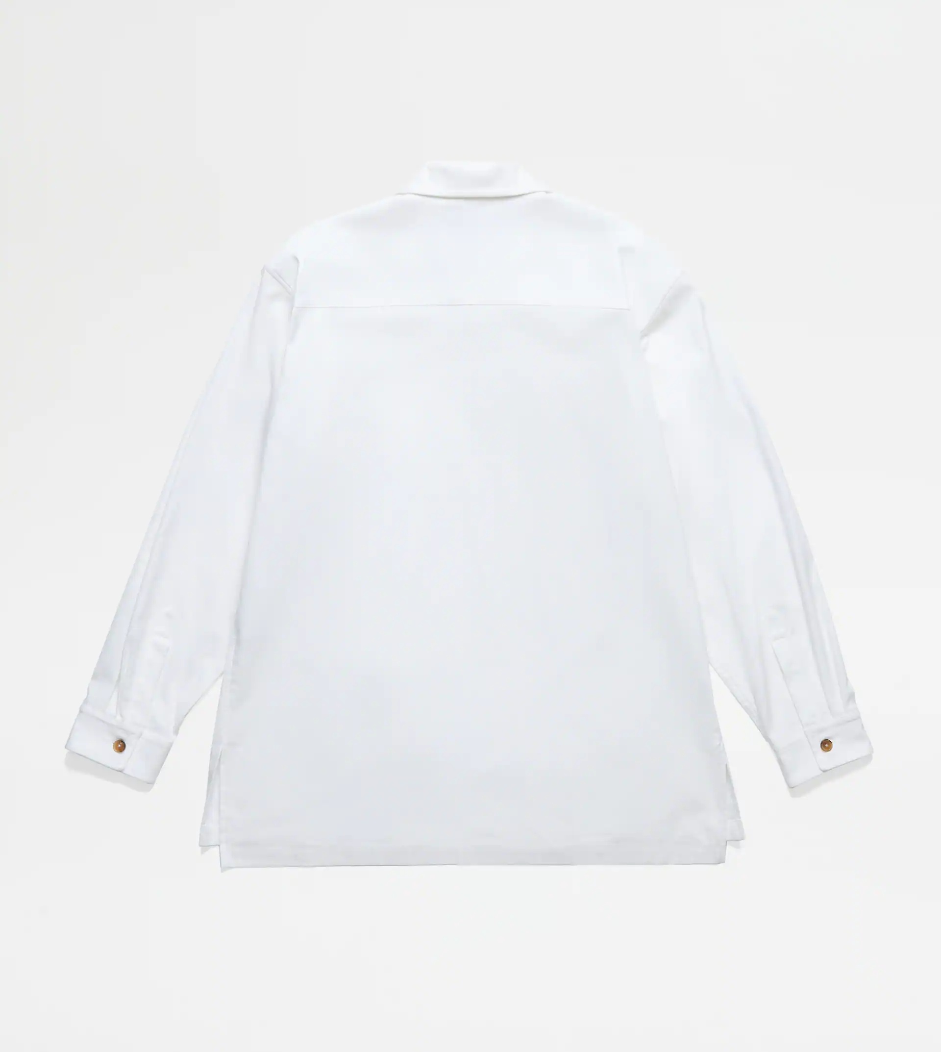 ZIPPED SHIRT-JACKET - WHITE - 8