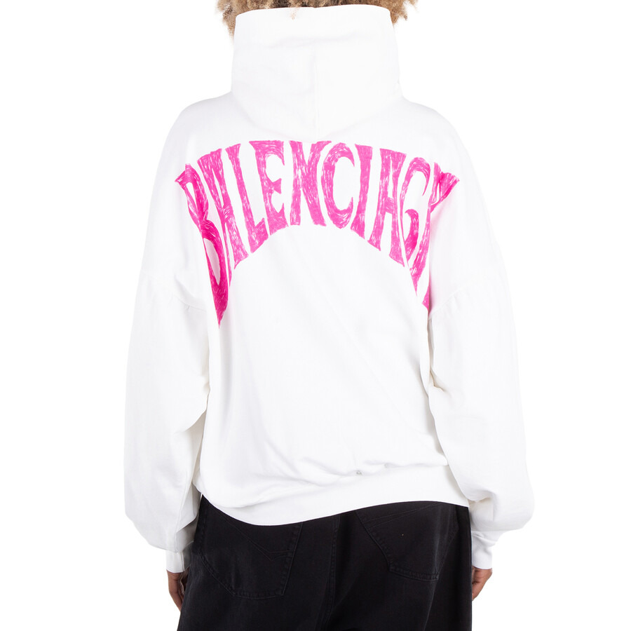Balenciaga Ladies Paris Tropical Cotton Hoodie - 3