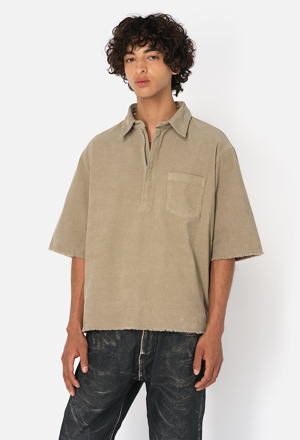 TALLADEGA CORDUROY HALF ZIP - 2