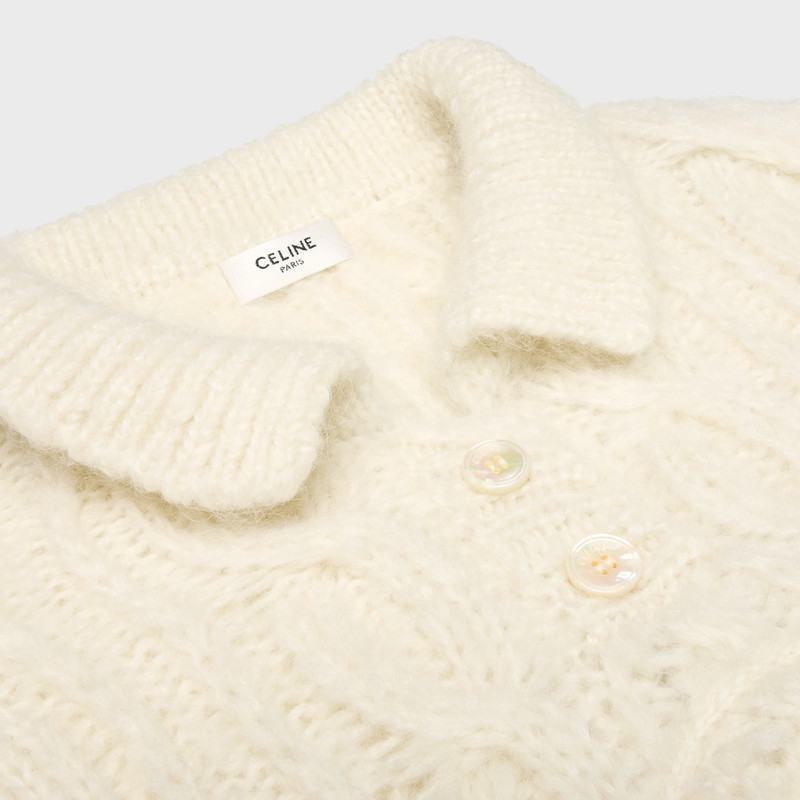 sweater IN aran mohair and wool 3