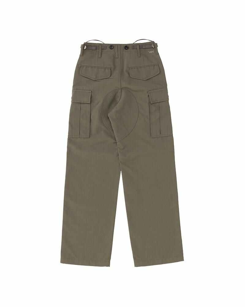 visvim EIGER SANCTION PANTS W OLIVE | REVERSIBLE