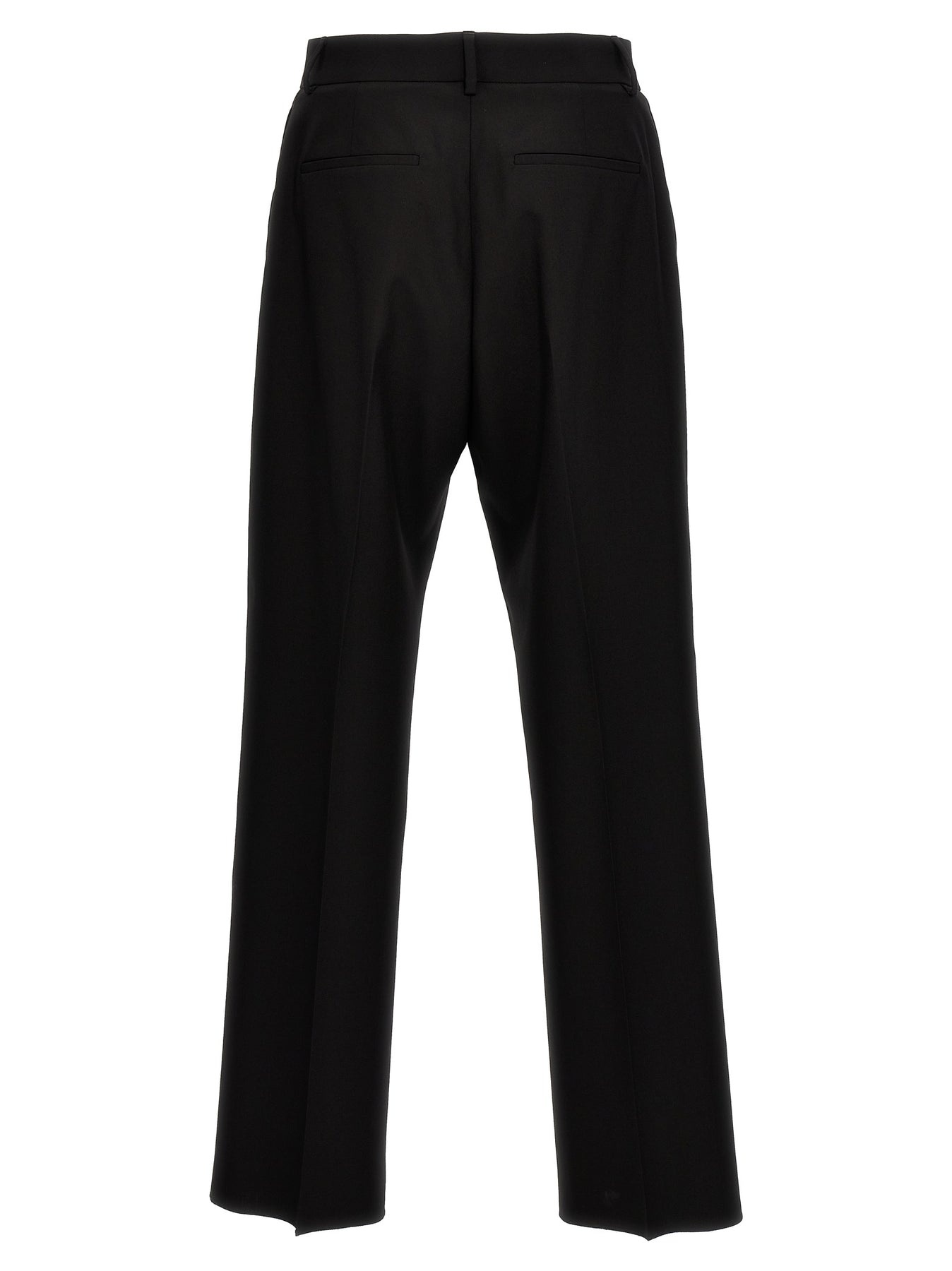 Valentino Wool Pants Black - 2