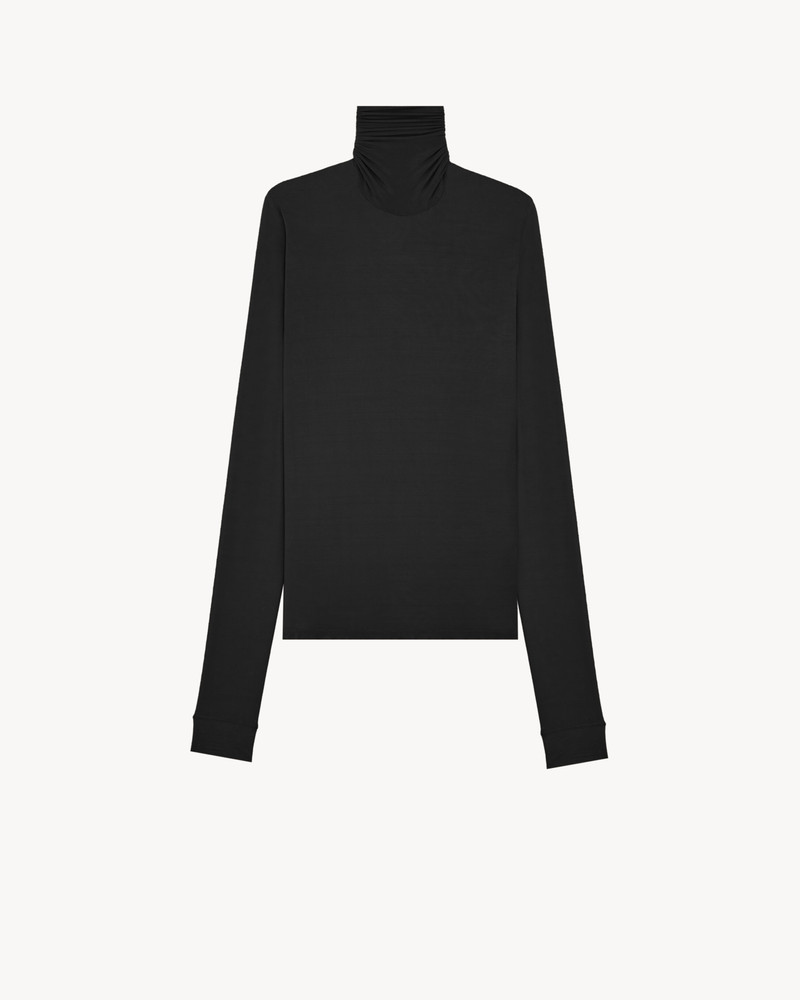TURTLENECK IN STRETCH JERSEY 1