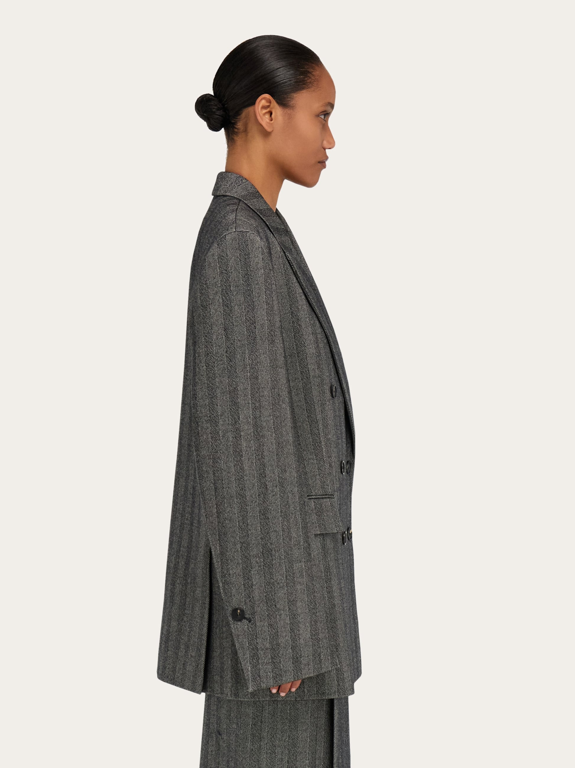 Oversize double breasted blazer - 3