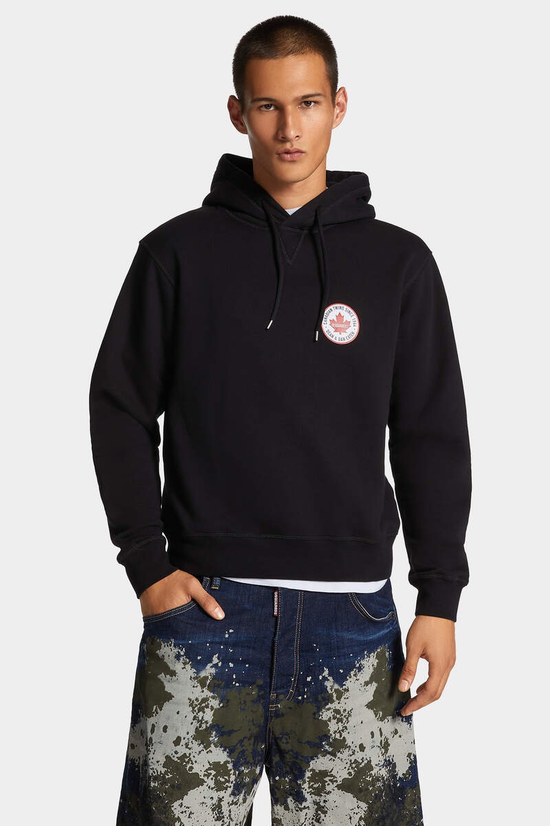 COOL FIT LOGO PATCH HOODIE - 3