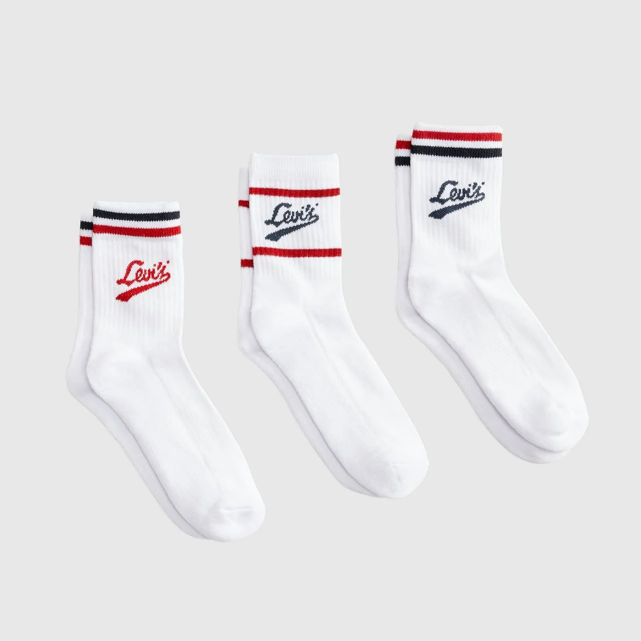 SHORT CUT COLLEGIATE LOGO SOCKS (3-PACK) - 1
