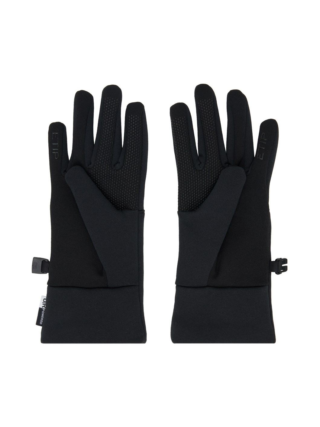 Black Etip Recycled Gloves - 2