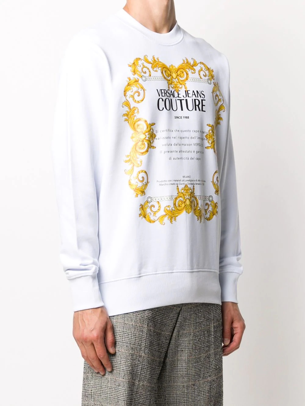 oversized logo print sweatshirt - 3