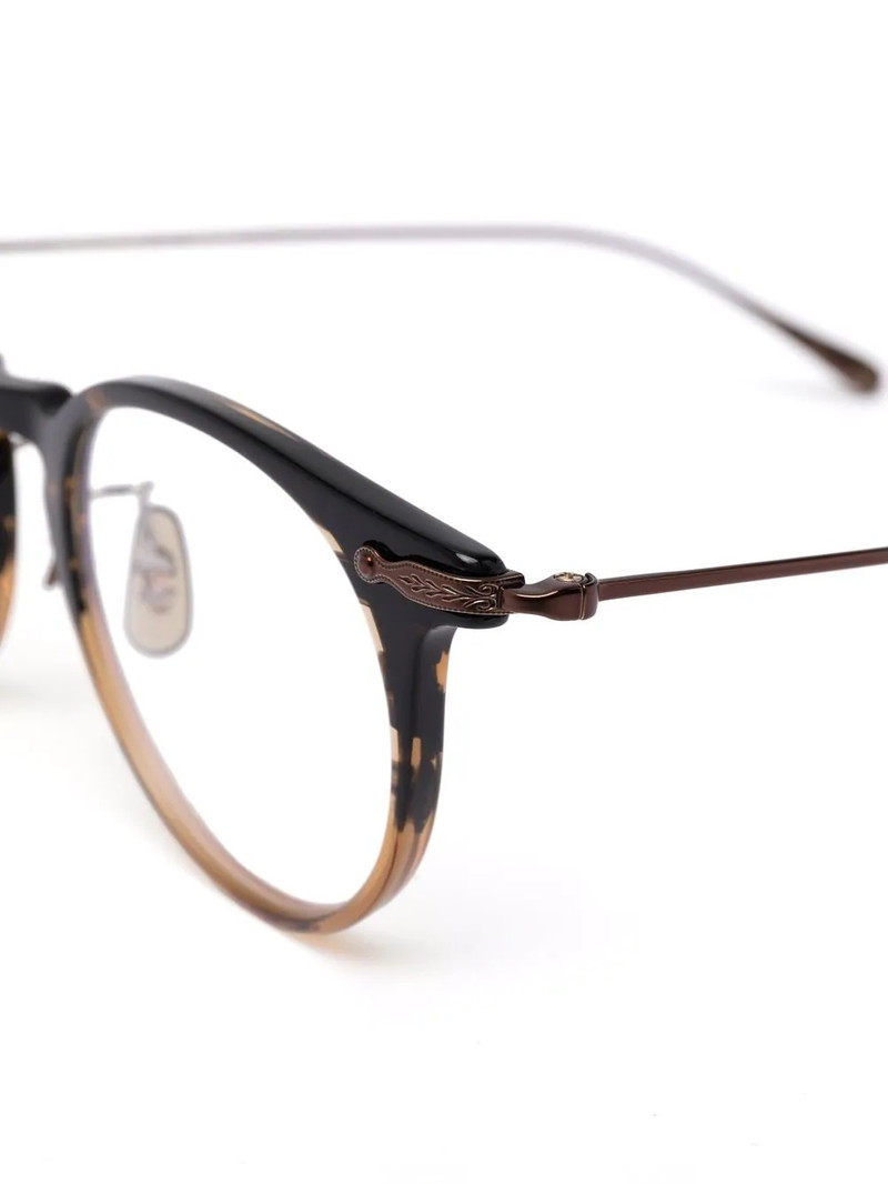 Marett Low-Bridge Fit round-frame glasses 3