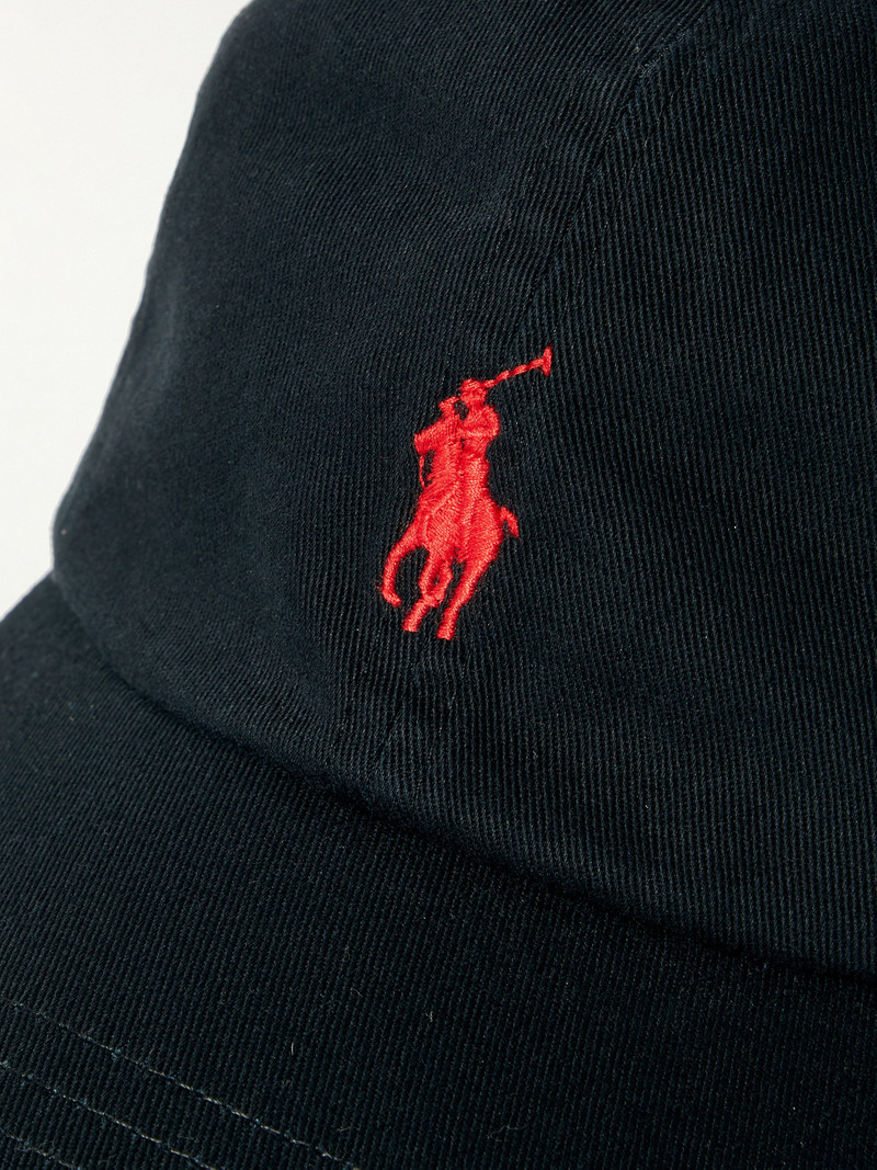 Logo-Embroidered Cotton-Twill Baseball Cap 4