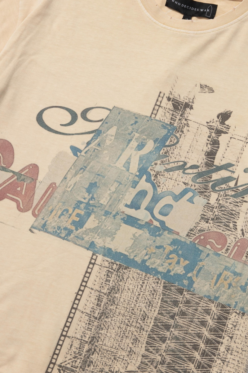 WHO DECIDES WAR CITY SHORT SLEEVE outlook