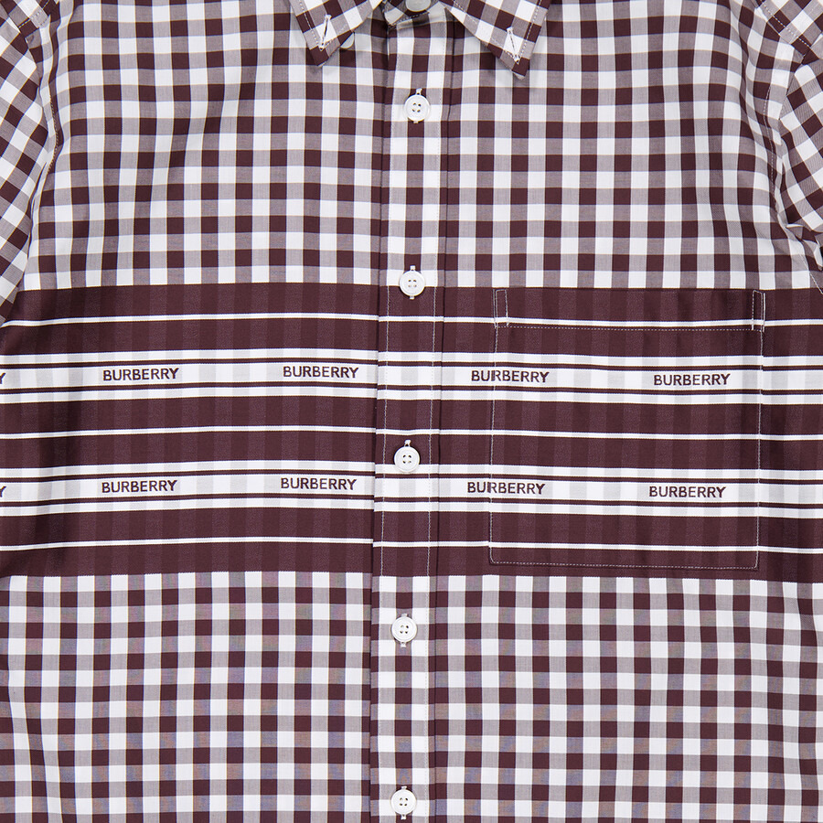 Burberry Cannelton Long-Sleeve Check Cotton Poplin Shirt - 2
