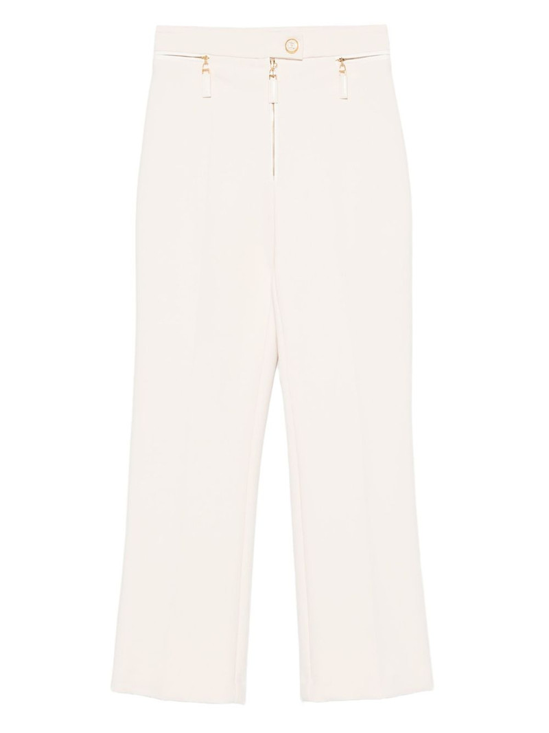 zip-detailing straight trousers 1