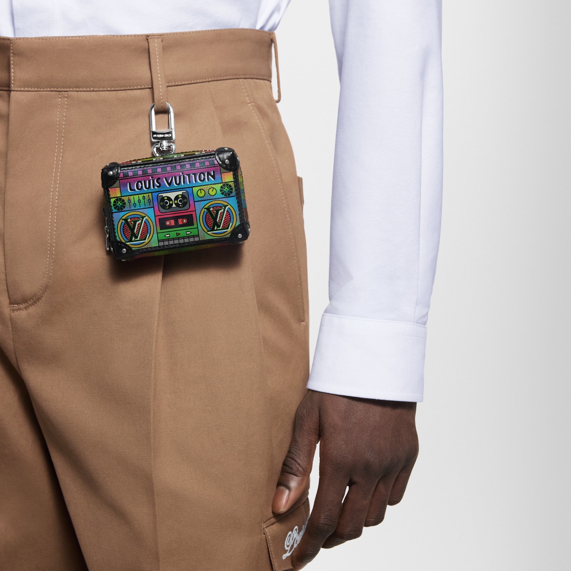 LV Stereo Bag Charm - 5