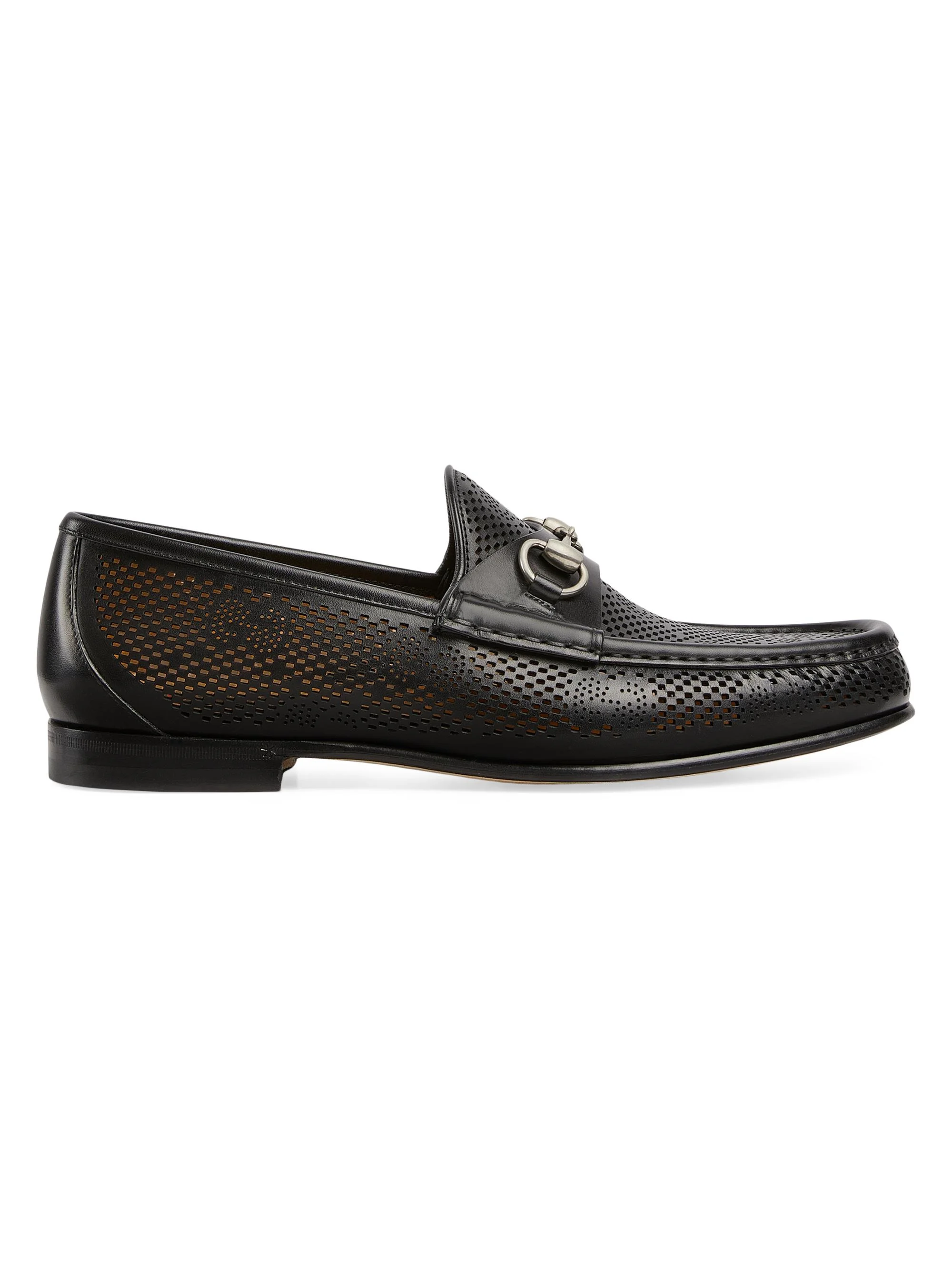 Men's Horsebit 1953 Leather Loafers - Black - 1