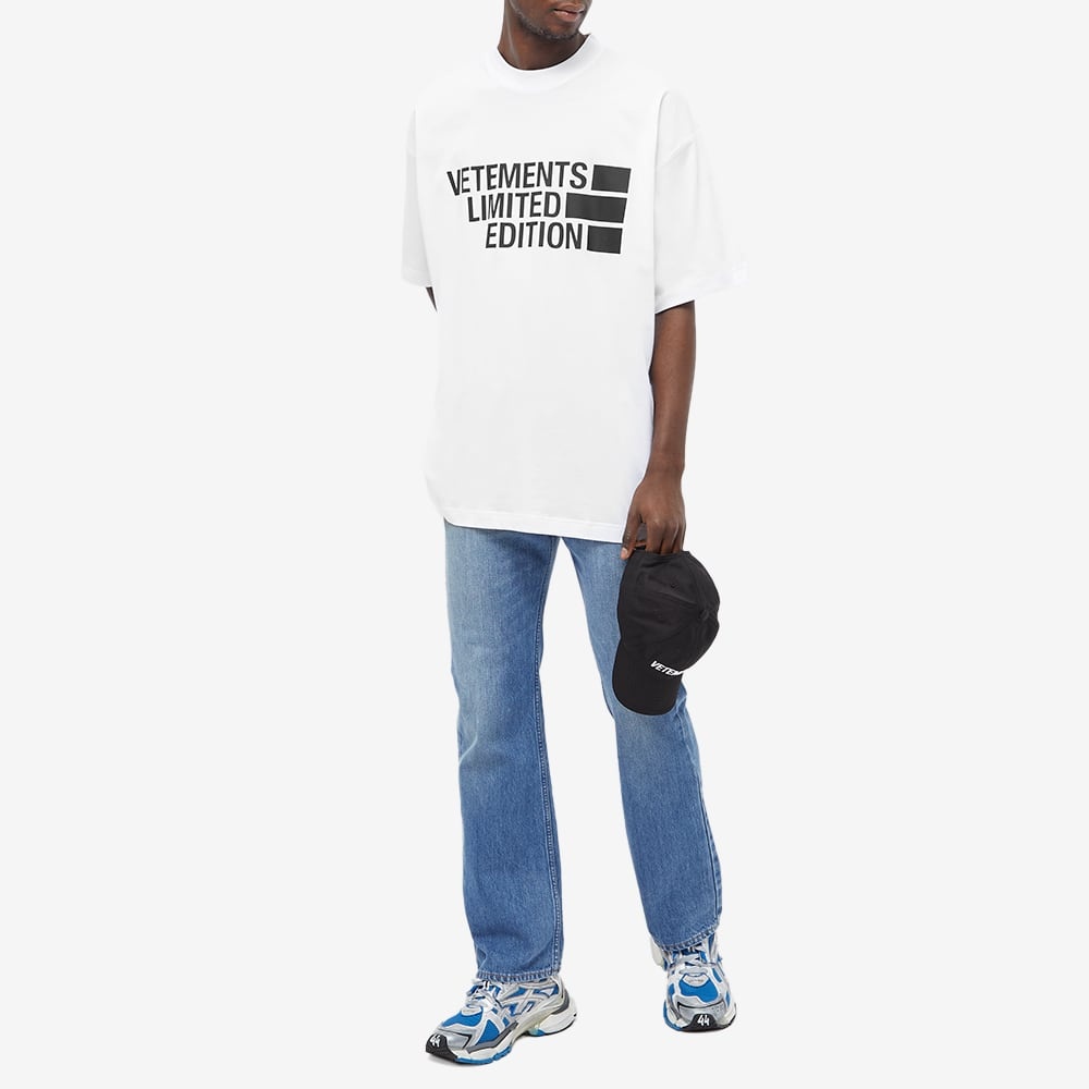 VETEMENTS Big Logo Limited Edition Tee - 5