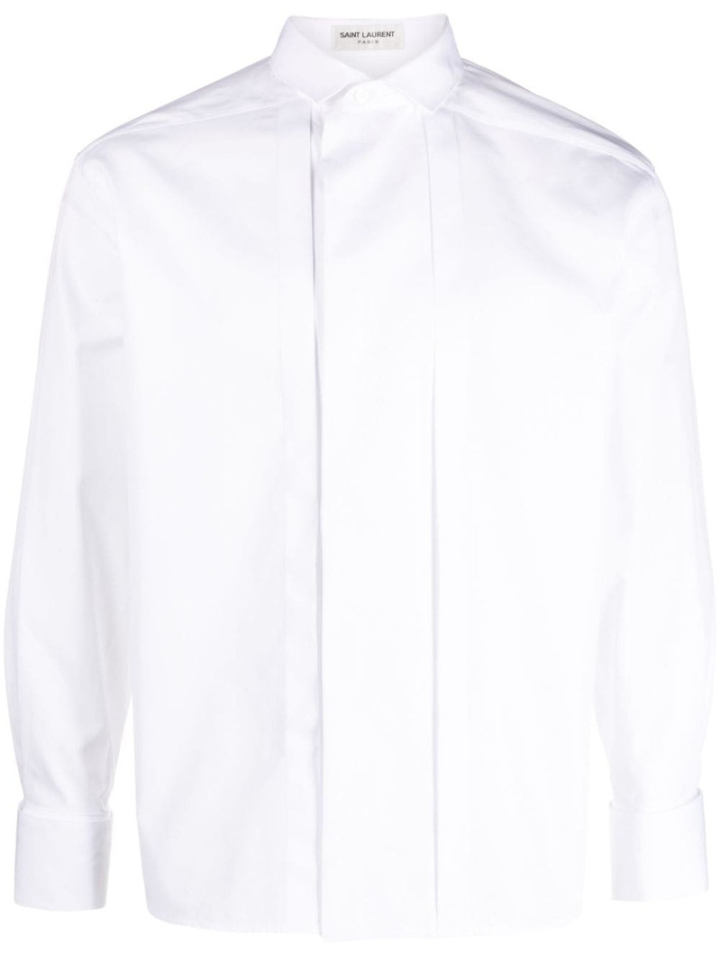 long-sleeve cotton poplin shirt 1