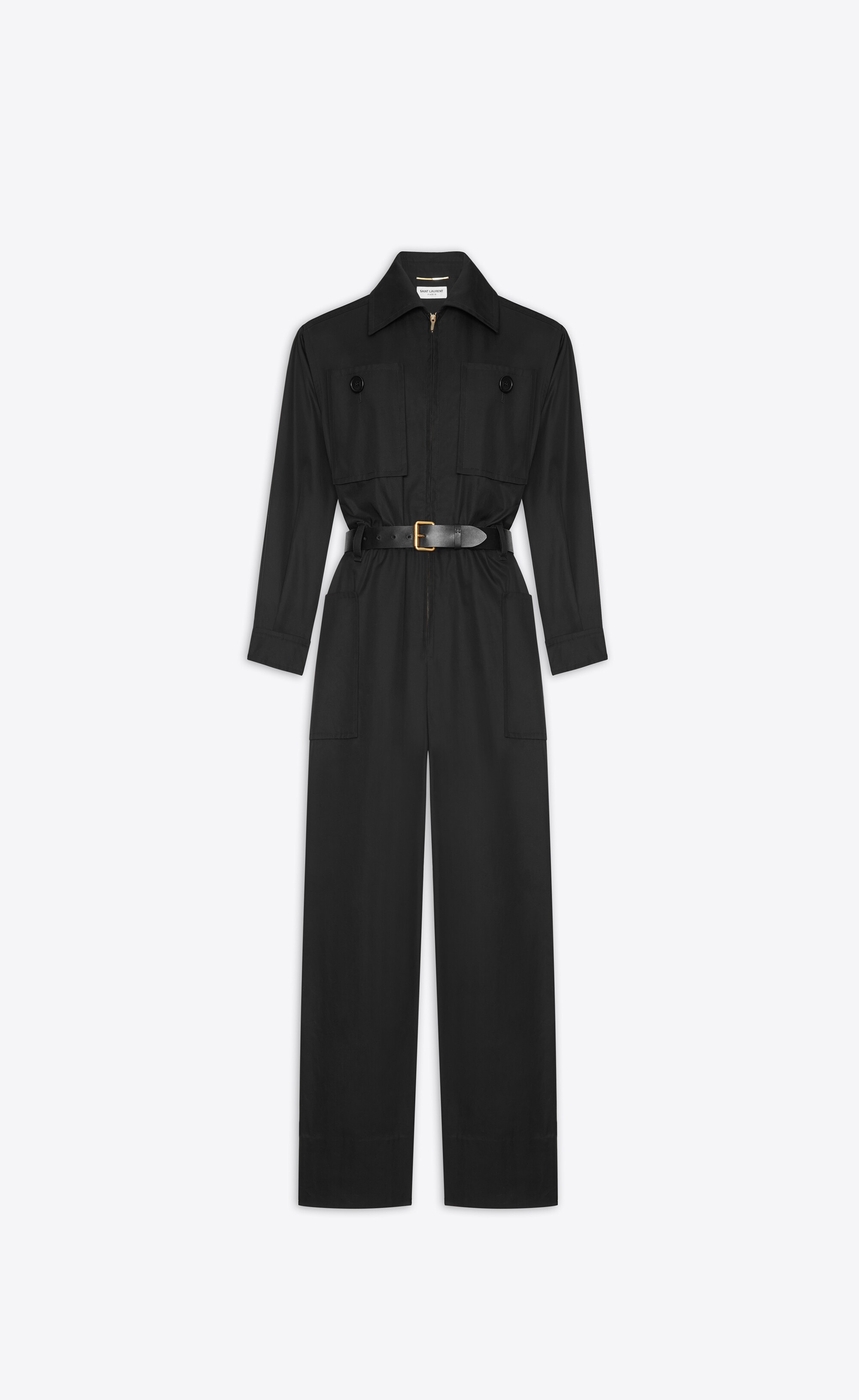 jumpsuit in cotton twill - 3