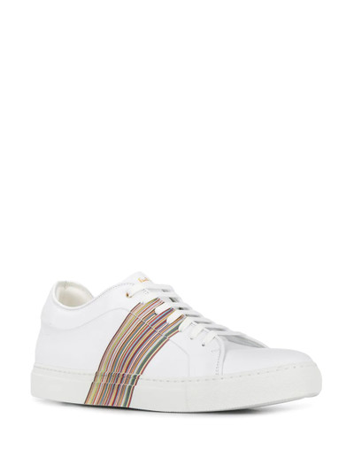 Paul Smith side striped low top sneakers outlook