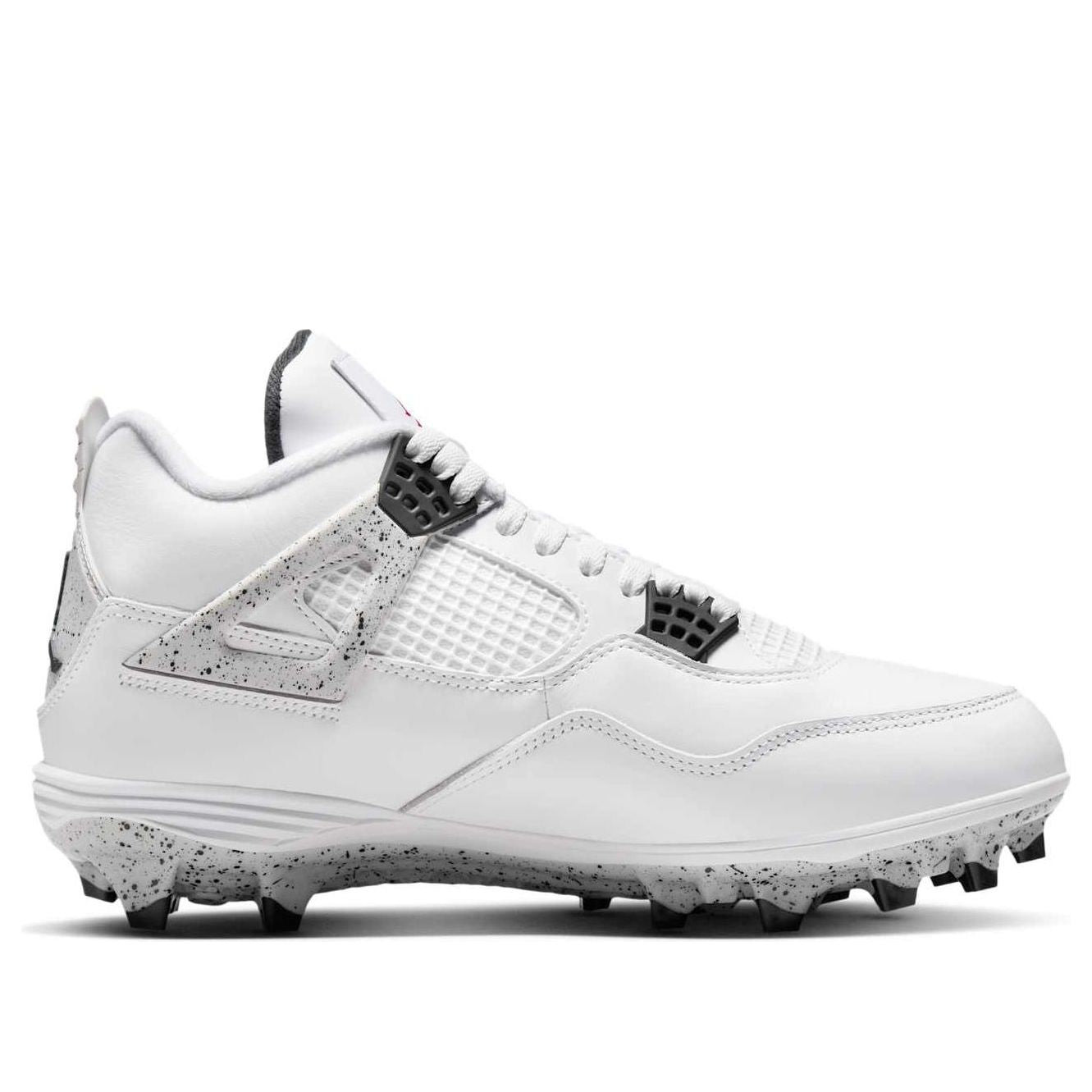Air Jordan 4 TD Cleat 'White Cement' HQ0207-106 - 6