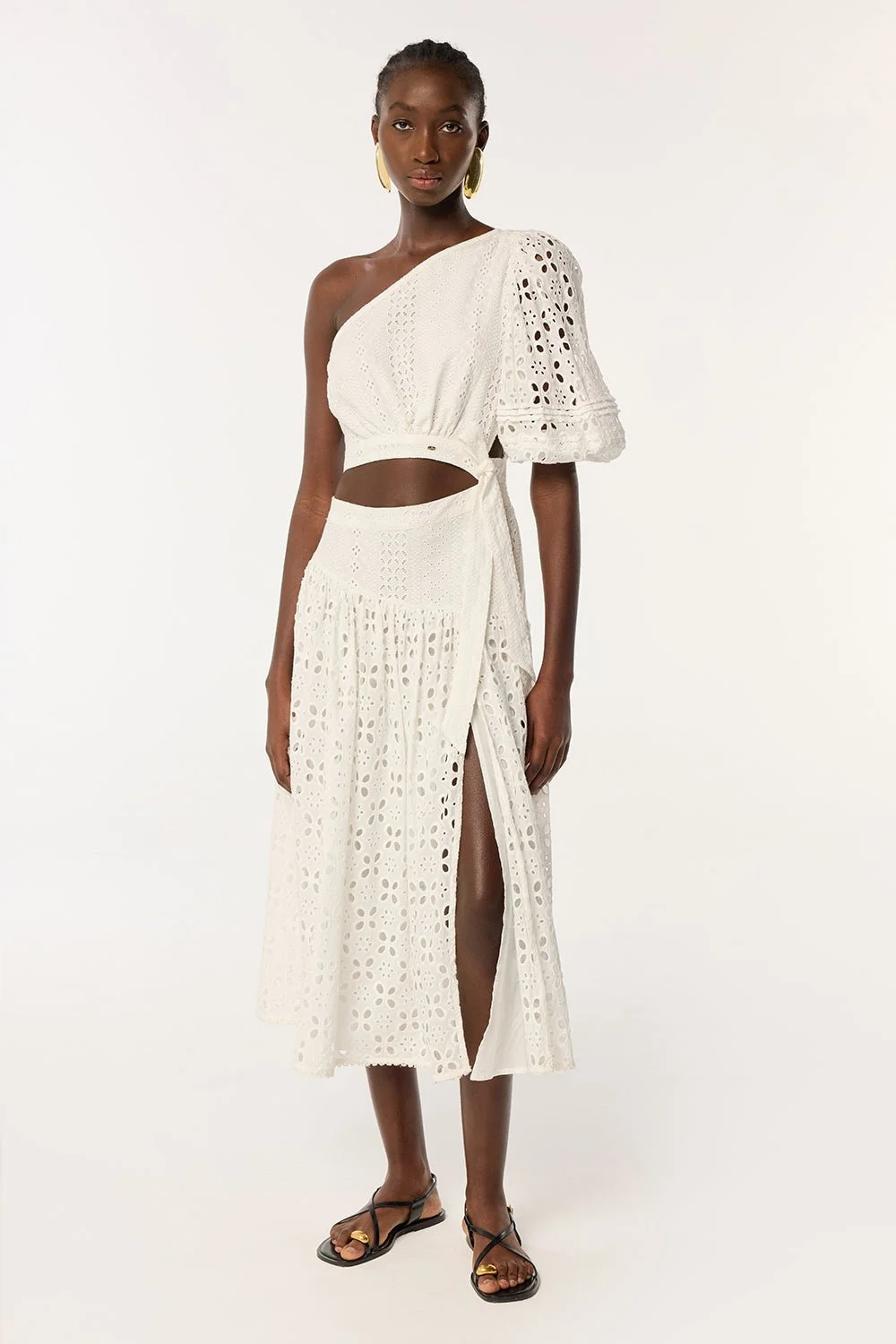 Long Dress Chantal - Natural White - 1