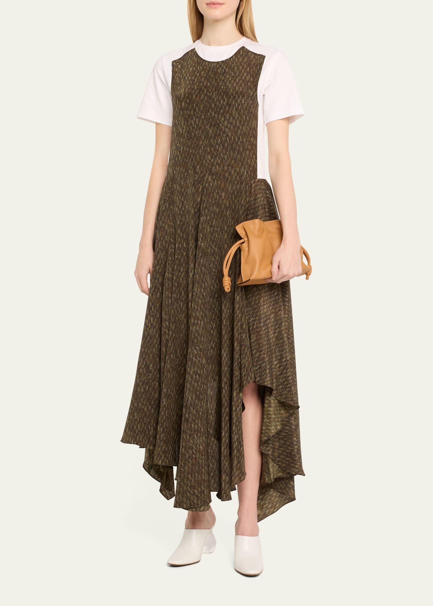 Flamenco Mini Leather Clutch Bag - 5
