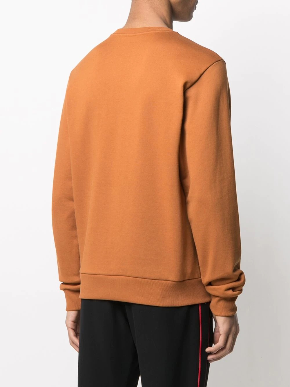 shearling-logo sweatshirt - 4