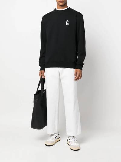 Étude Story patch-logo sweatshirt outlook