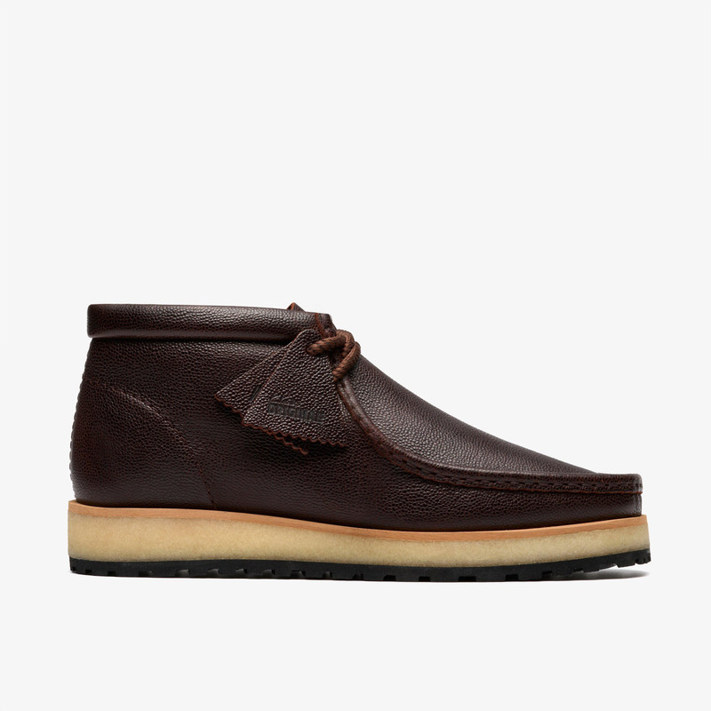 Wallabee Scout Brown Scotch Grain 1