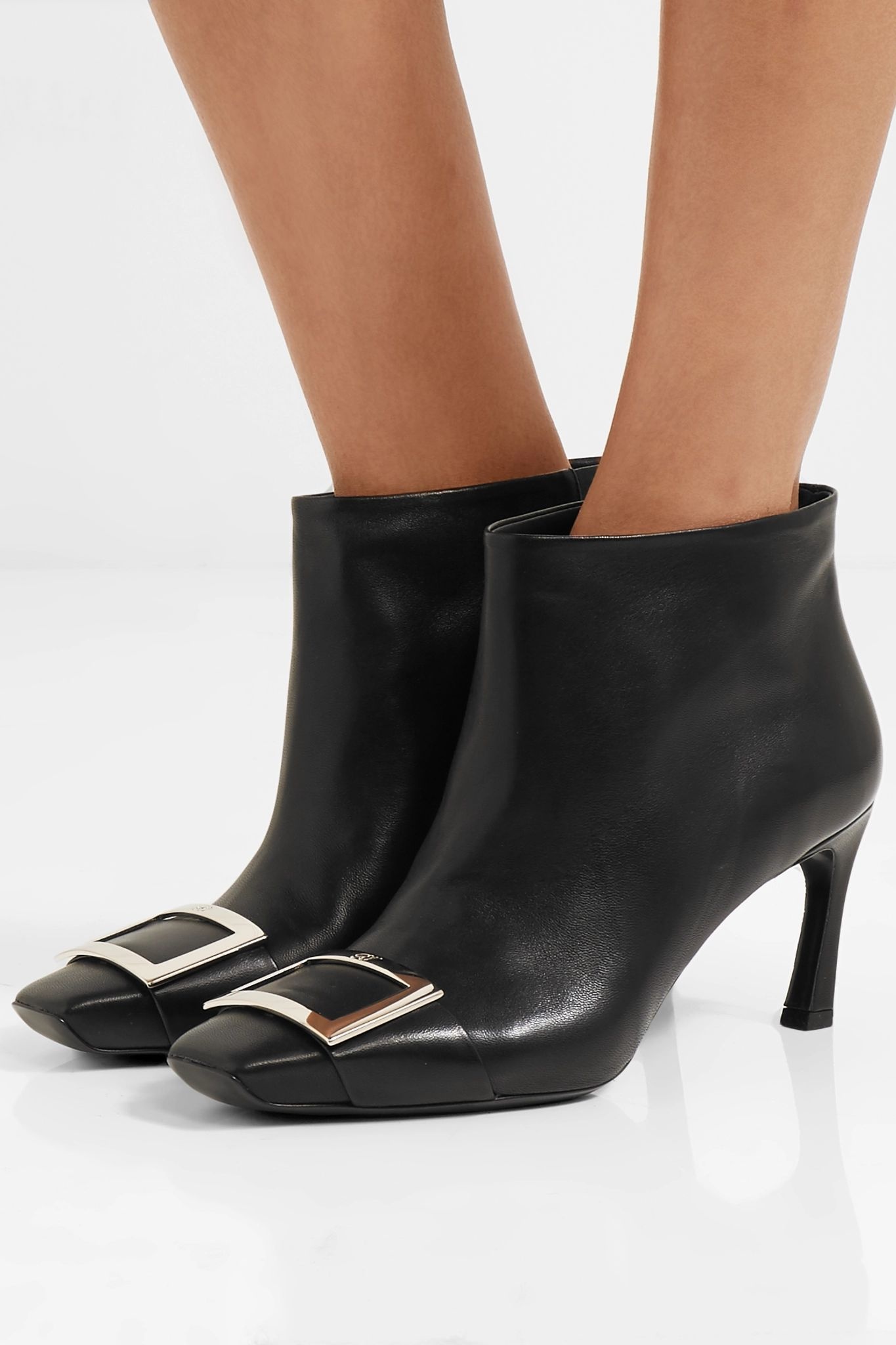 Belle Vivier Trompette leather ankle boots  - 2