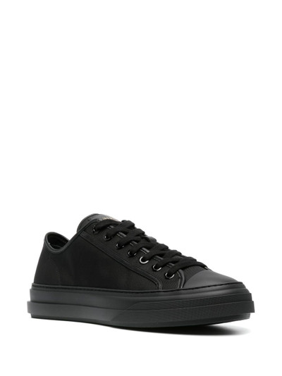 Valentino logo-patch lace-up sneakers outlook