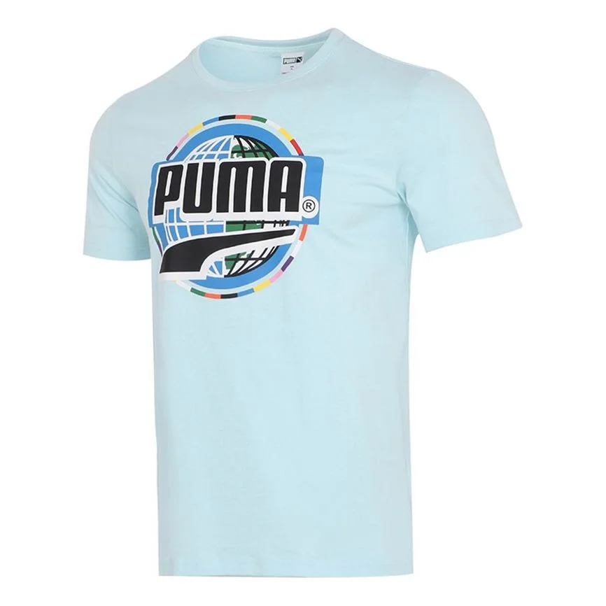 PUMA Graphic T-Shirt 'Blue Black' 531307-50 - 1