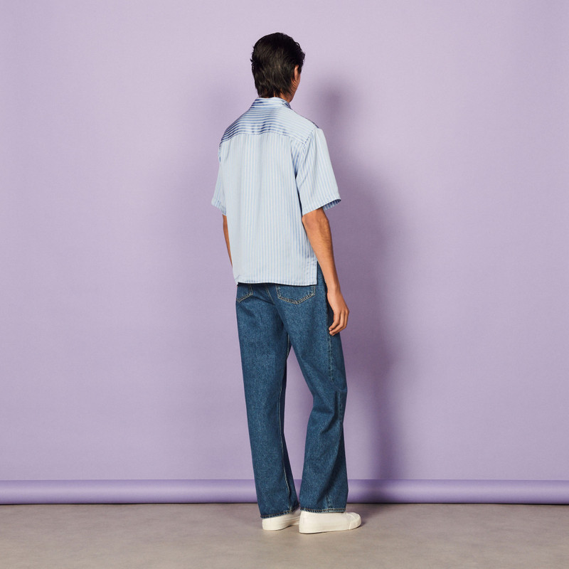 Striped flowing shirt 3