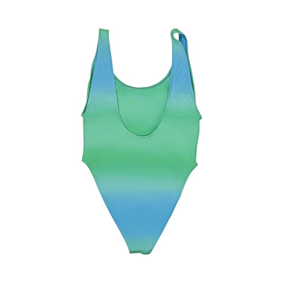 JACQUEMUS Jacquemus Le Maillot Camerio Swimsuit 'Faded Blue' outlook