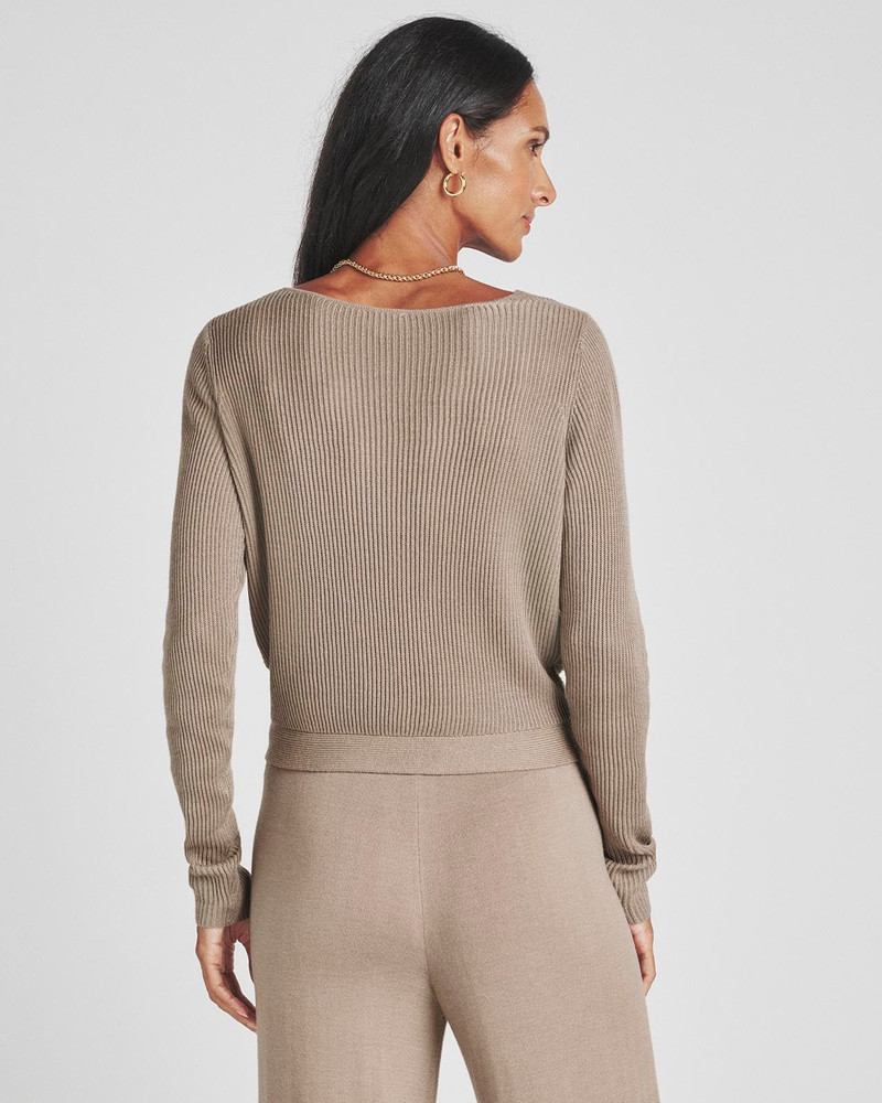 Loopknit LYR Surplice Sweater 5