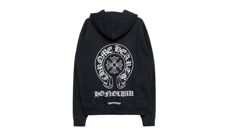 Chrome Hearts Horseshoe Hoodie "Honolulu - Black" outlook