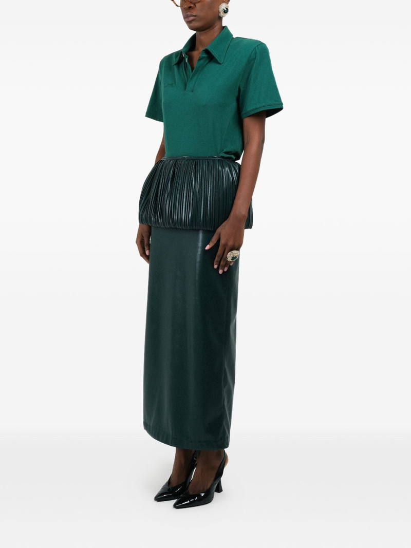 pleated balloon maxi skirt 4