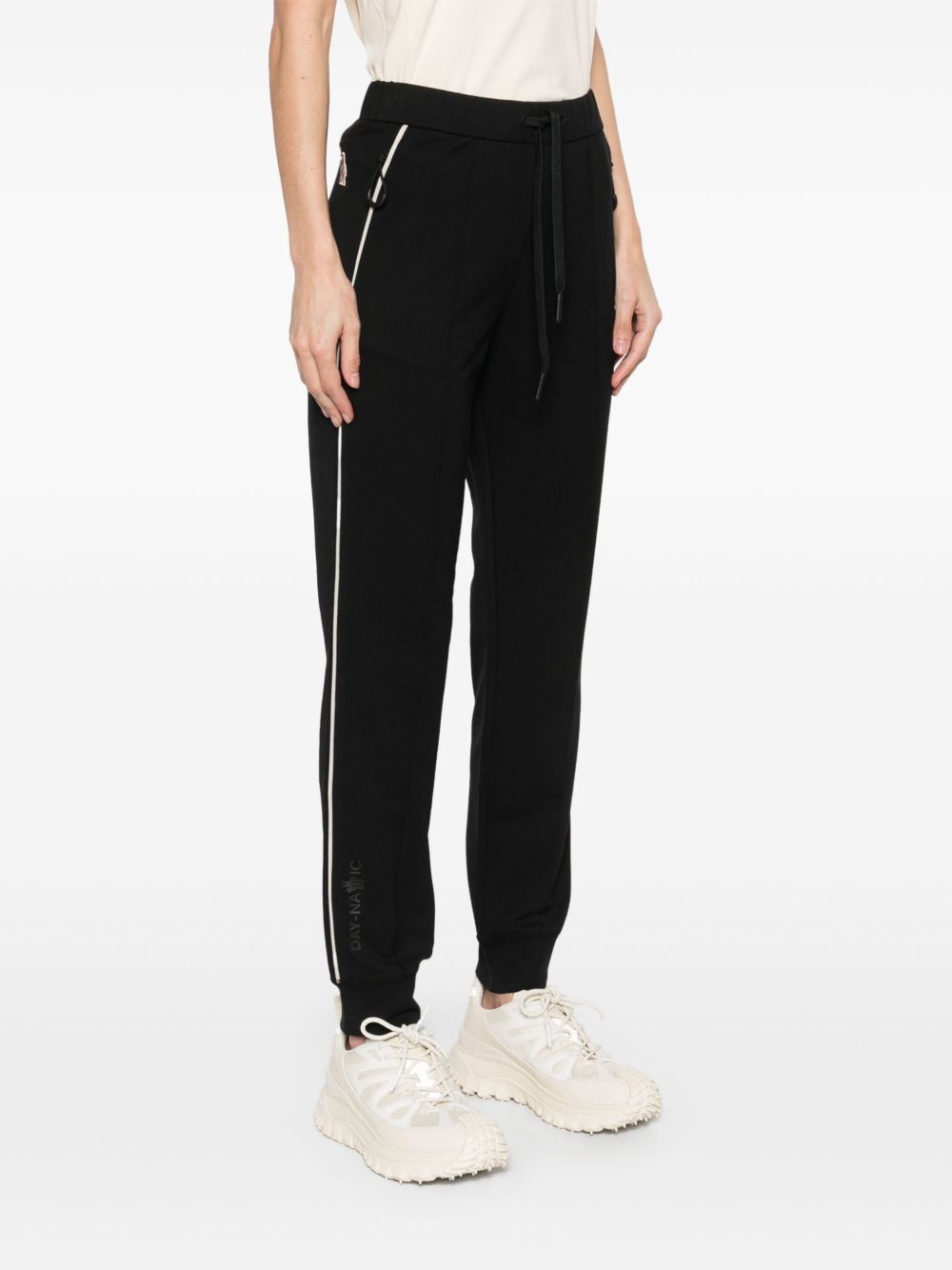 jersey-texture track pants - 3