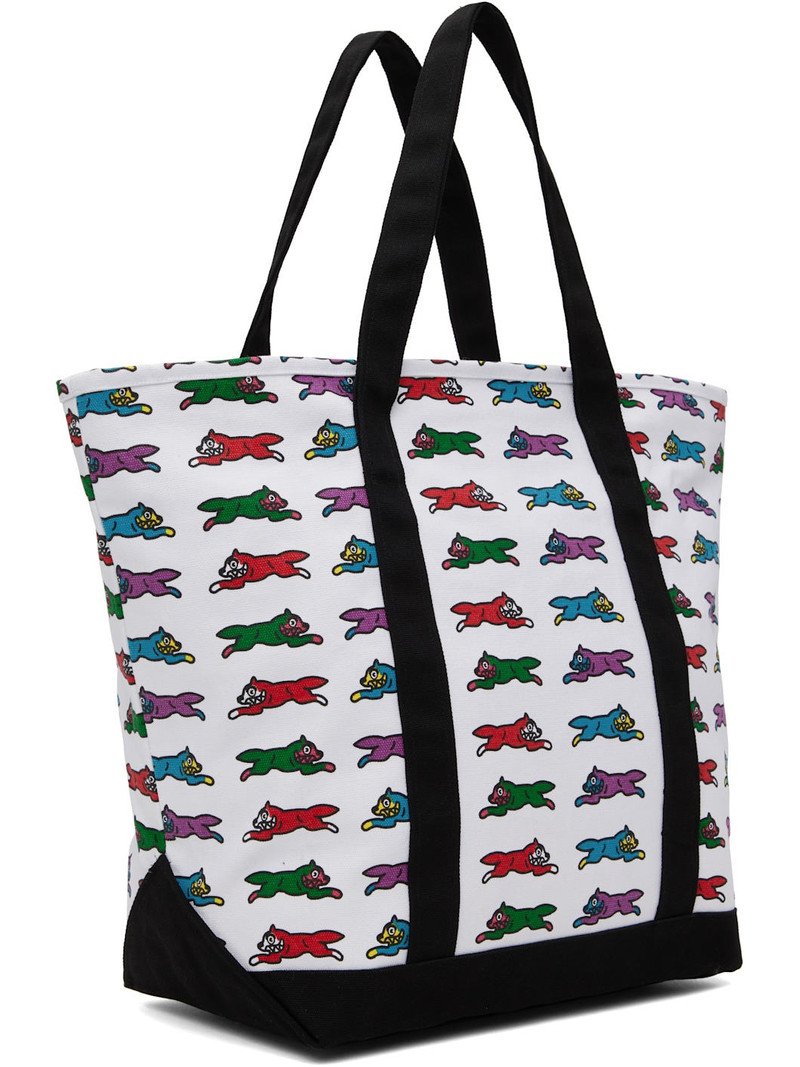 ICECREAM Multicolor Running Dog Tote outlook