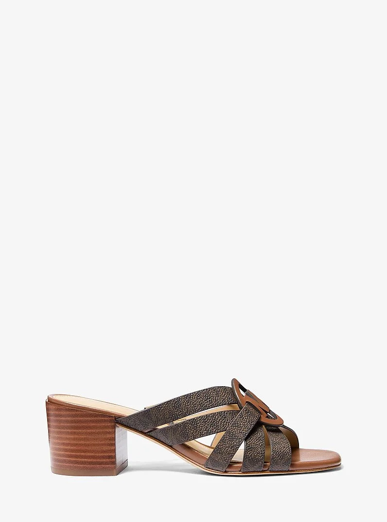 Erika Signature Logo Sandal - 1