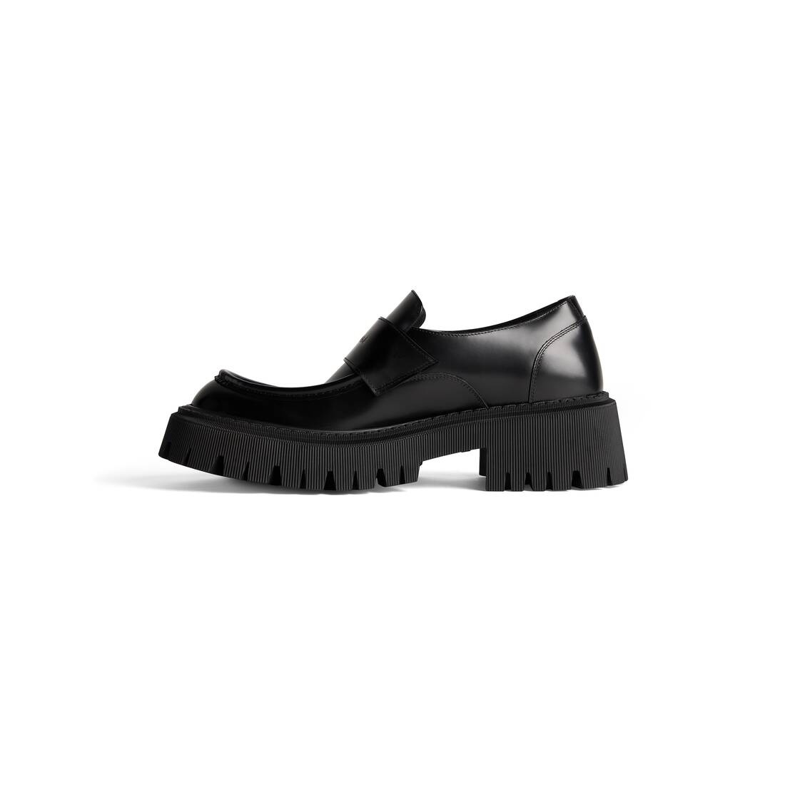Women's Tractor Loafer  in Black - 4