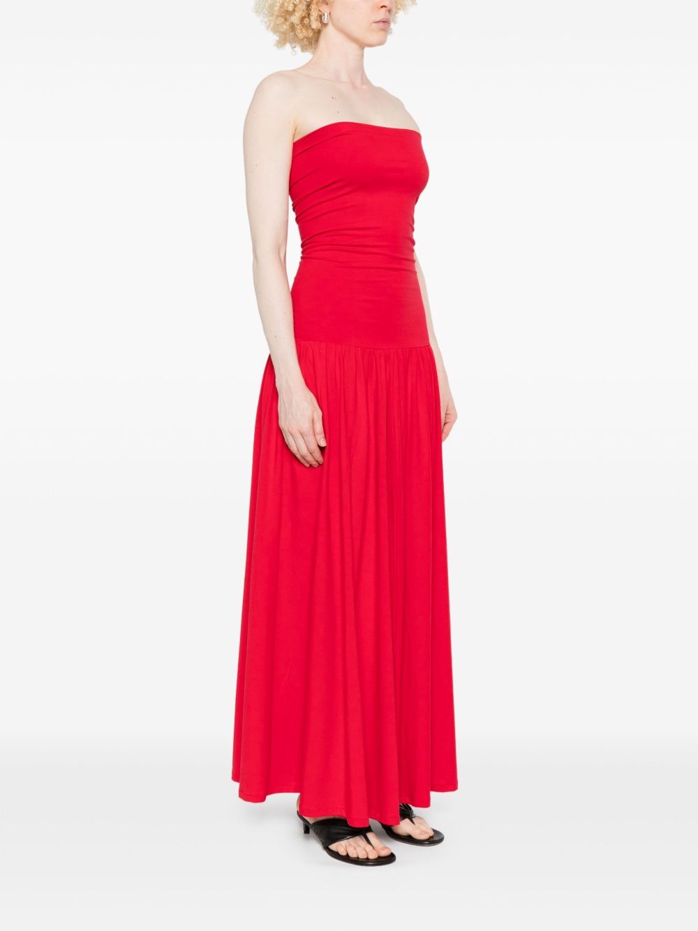 stretch-cotton dress - 3