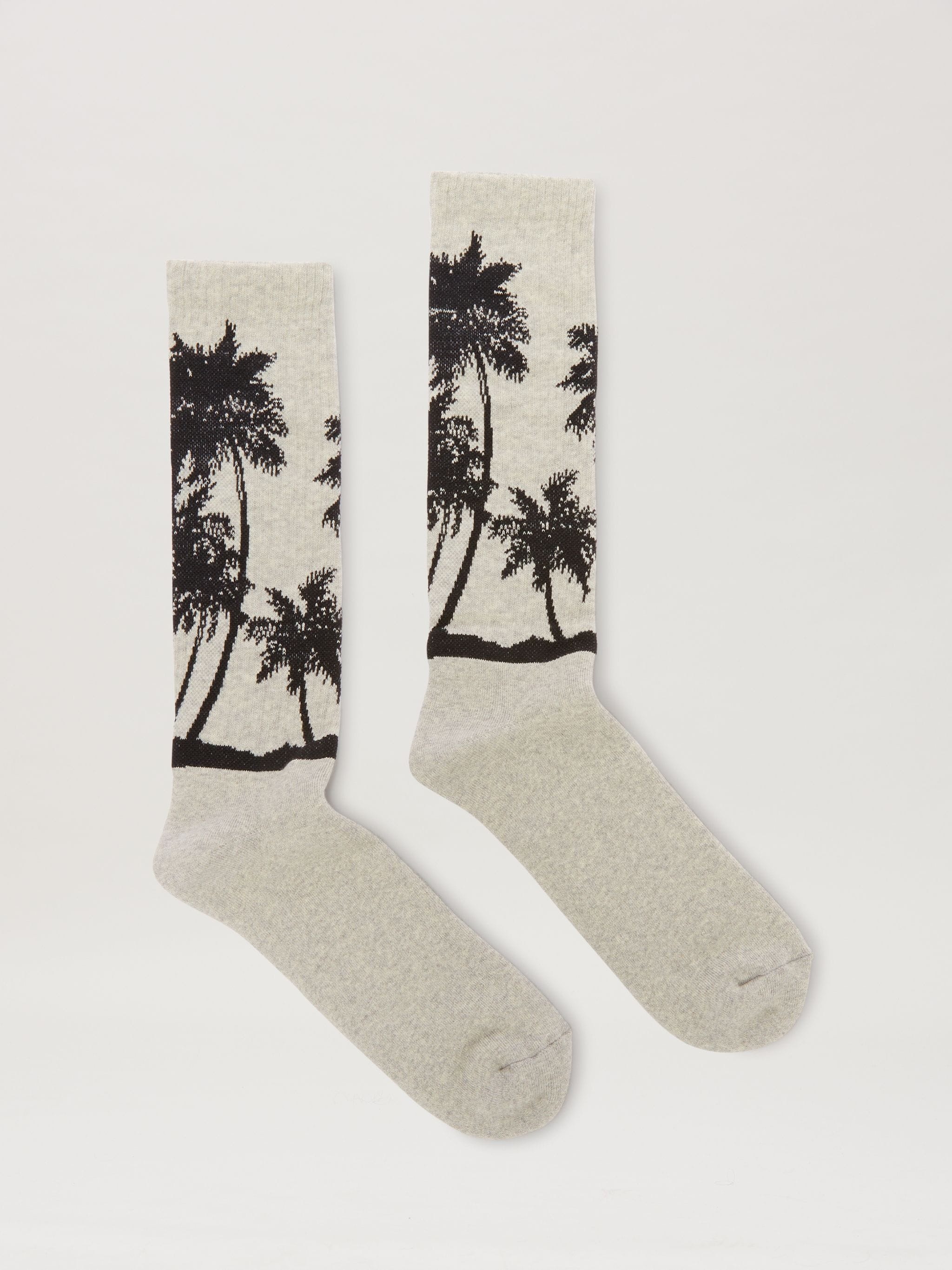 Palms Shadow Socks - 1